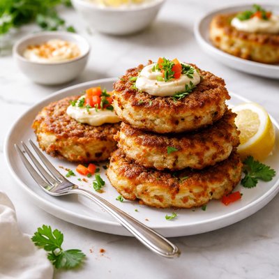 Image of Crabby Potato Cakes
