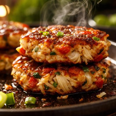 Image of Crabmeat or Salmon Patties