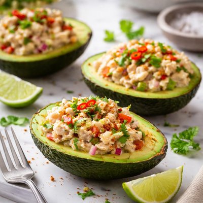 Image of Crabmeat Stuffed Avocados