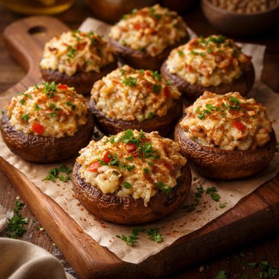 Image of Crabmeat Stuffed Mushrooms