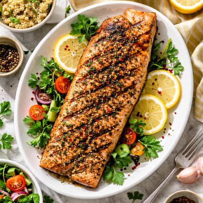 Image of Cracked Black Pepper Salmon