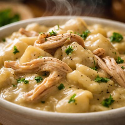 Image of Cracker Barrel Chicken Dumplings