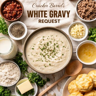 Image of Cracker Barrels White Gravy Request