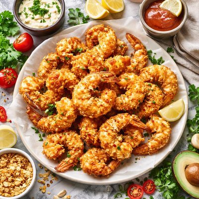 Image of Cracker Breaded Deep Fried Shrimp