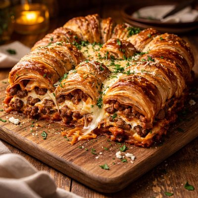 Image of Crafty Crescent Lasagna