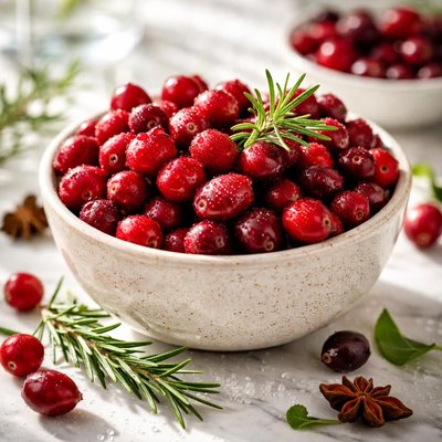 Image of Cranberries in the Sun