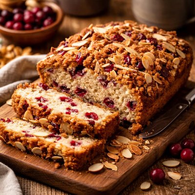 Image of Cranberry Almond Coffee Cake