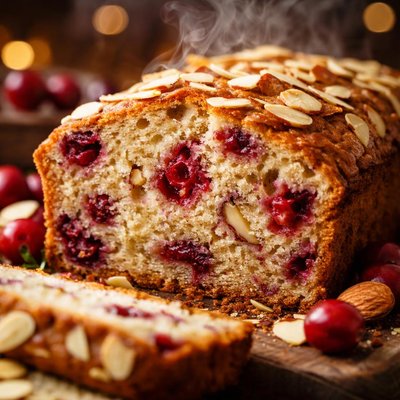 Image of Cranberry Almond Loaf