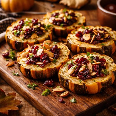 Image of Cranberry Almond Squash