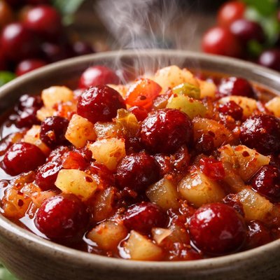 Image of Cranberry and Asian Pear Chutney