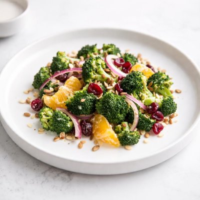 Image of Cranberry and Citrus Broccoli Salad