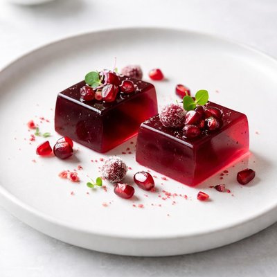 Image of Cranberry and Pomegranate Jellies