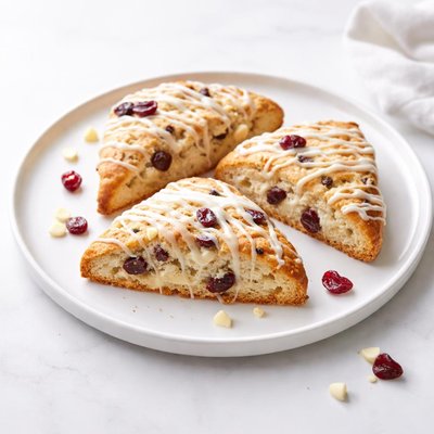 Image of Cranberry and White Chocolate Scones