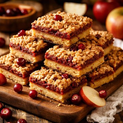 Image of Cranberry Apple Butter Bars