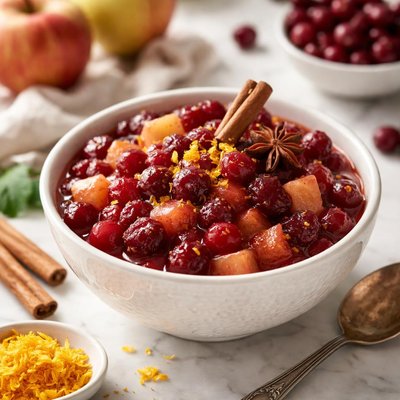 Image of Cranberry Apple Compote