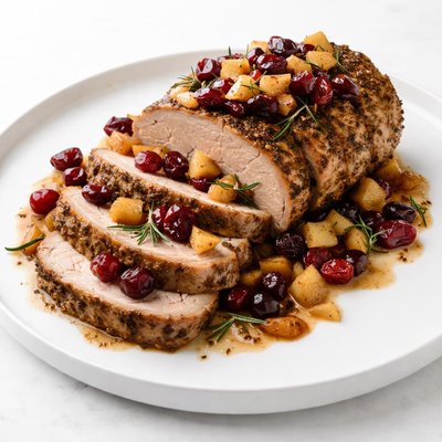 Image of Cranberry Apple Pork Loin Roast