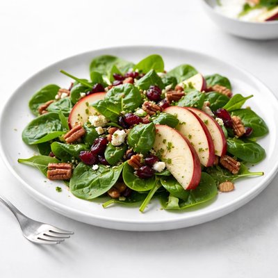 Image of Cranberry Apple Spinach Salad