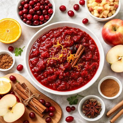 Image of Cranberry Applesauce