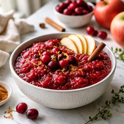 Image of Cranberry Applesauce No Sugar Added