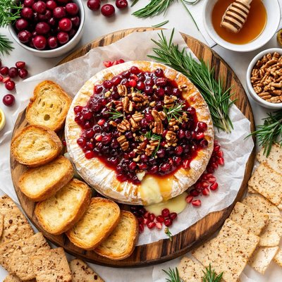 Image of Cranberry Baked Brie