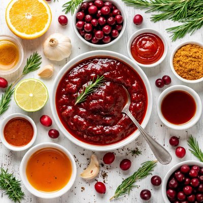 Image of Cranberry Barbecue Sauce