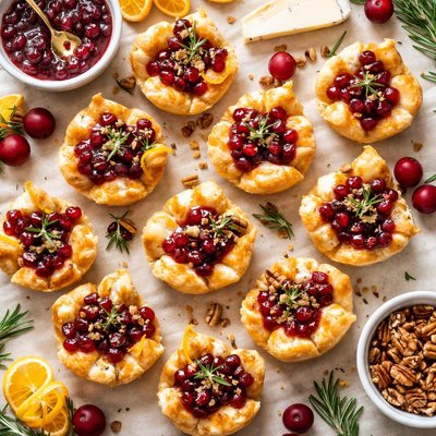 Image of Cranberry Brie Bites