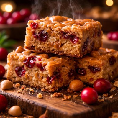 Image of Cranberry Butterscotch Squares