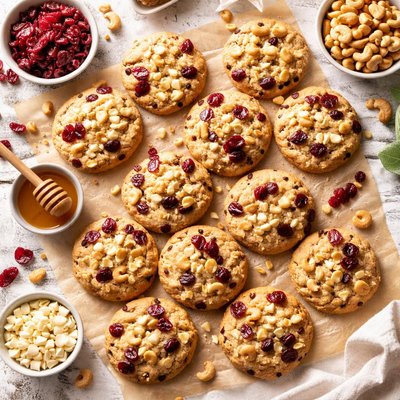 Image of Cranberry Cashew Jumbles
