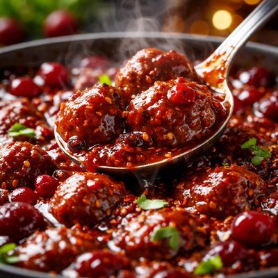 Image of Cranberry Chili Sauce for Meatballs