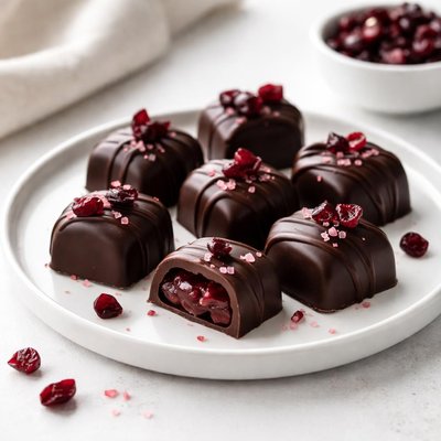 Image of Cranberry Chocolate Candy
