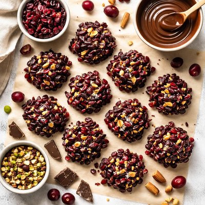 Image of Cranberry Chocolate Clusters
