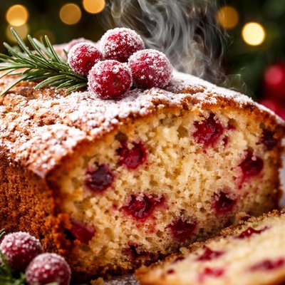 Image of Cranberry Christmas Cake