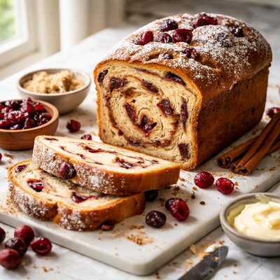 Image of Cranberry Cinnamon Bread Bread Machine