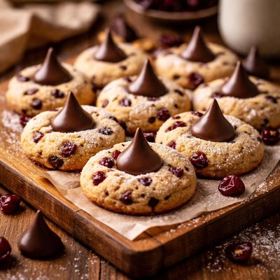 Image of Cranberry Cookie Kisses