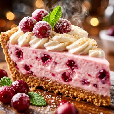 Image of Cranberry Cream Pie