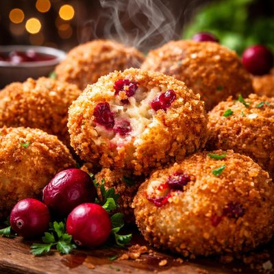 Image of Cranberry Croquettes or Fritters