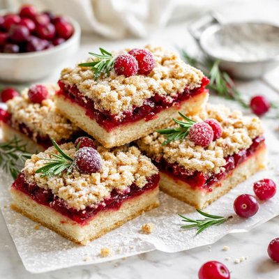 Image of Cranberry Crumb Squares