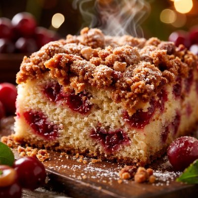 Image of Cranberry Crumble Coffee Cake