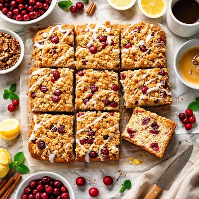 Image of Cranberry Crunch Coffee Cake