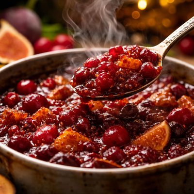 Image of Cranberry Fig Compote