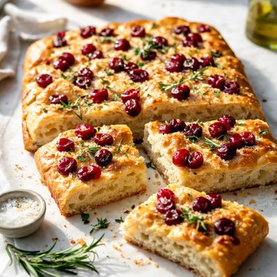 Image of Cranberry Focaccia