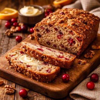 Image of Cranberry Fruit Nut Bread