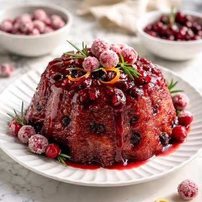 Image of Cranberry Fruit Pudding