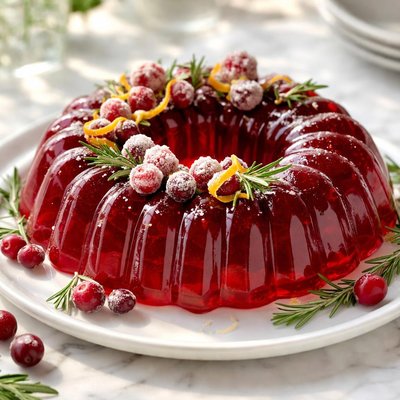 Image of Cranberry Gelatin Mold