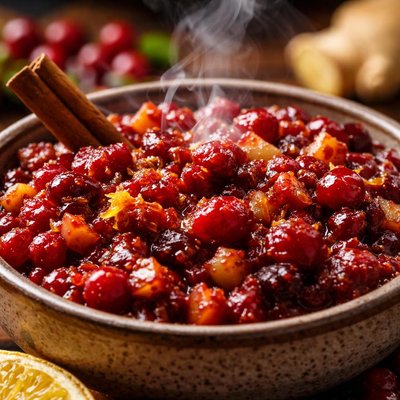Image of Cranberry Ginger Chutney