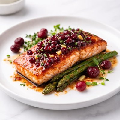 Image of Cranberry Ginger Salmon