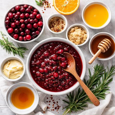 Image of Cranberry Glaze for Ham