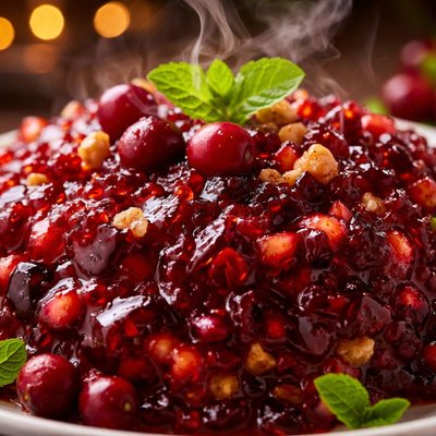 Image of Cranberry Jello Salad W Port Wine