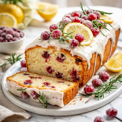 Image of Cranberry Lemon Cake