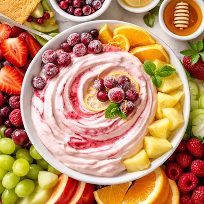 Image of Cranberry Lemon Fruit Dip